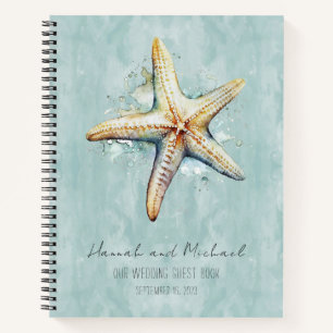 Beach Themed Wedding Guest Book