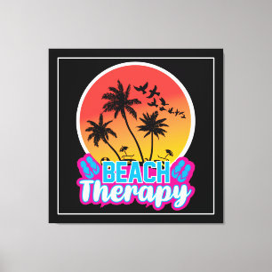 Beach Therapy-18920 Canvas Print