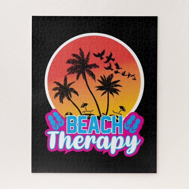 Beach Therapy-18920 Jigsaw Puzzle (Vertical)