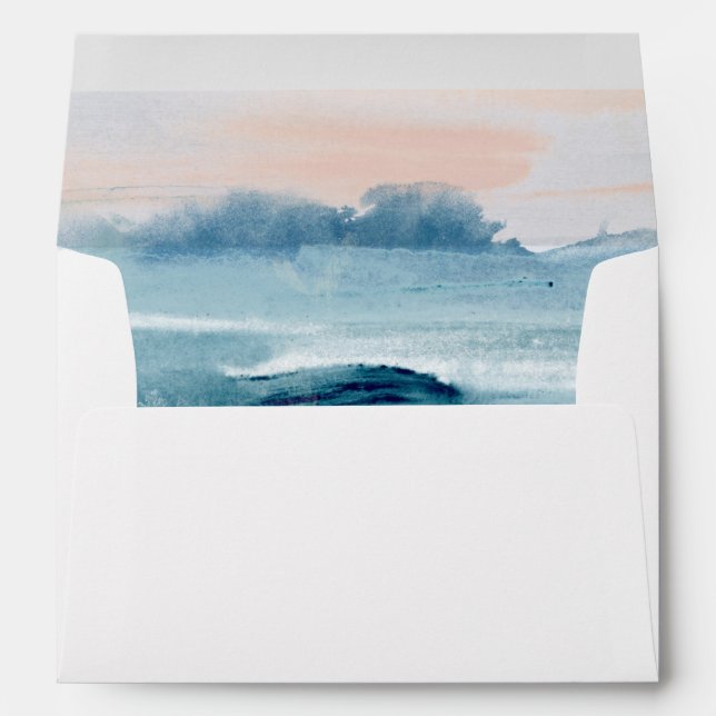 Beach Tides II Envelope (Back (Bottom))