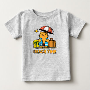 Beach Time 1 Baby T-Shirt