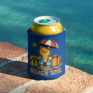 Beach Time 1 Can Cooler