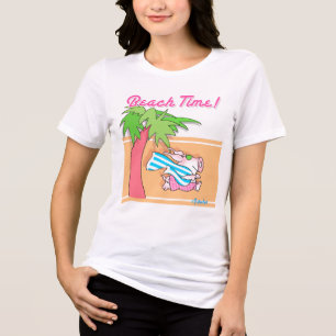 BEACH TIME! by Boynton Tri-Blend Shirt