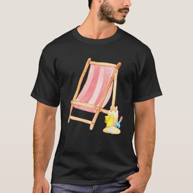 BEACH TIME Classic beach chair T-Shirt (Front)