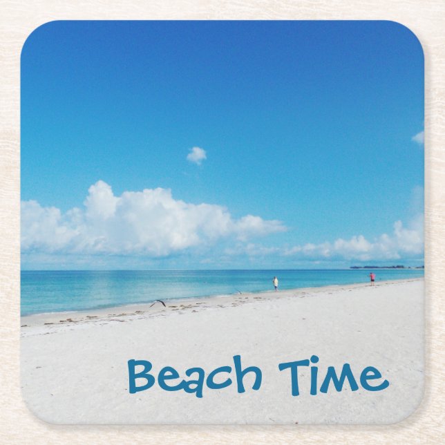 Beach Time Coasters (Front)