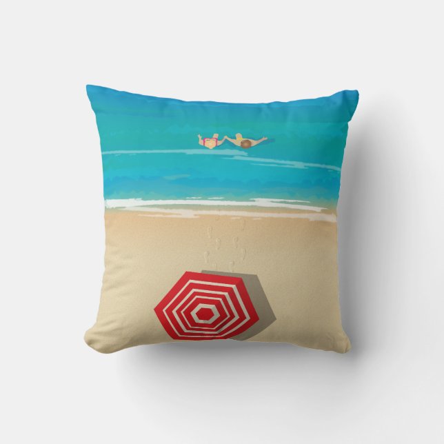 Beach time! cushion (Front)