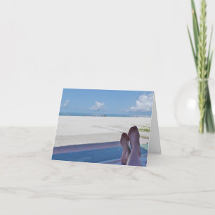 Beach Time Greeting Card