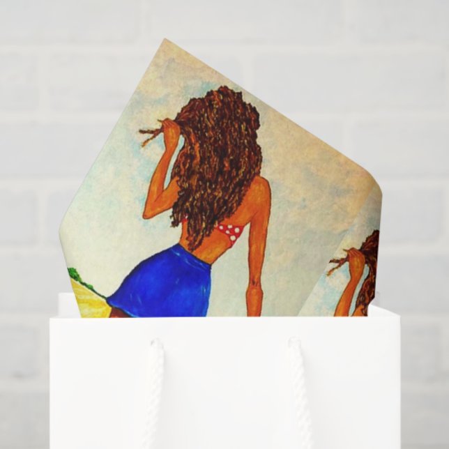 Beach  tissue paper (Gift Bag)