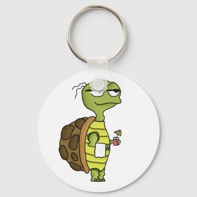 Beach Tortoise Keychain (Front)
