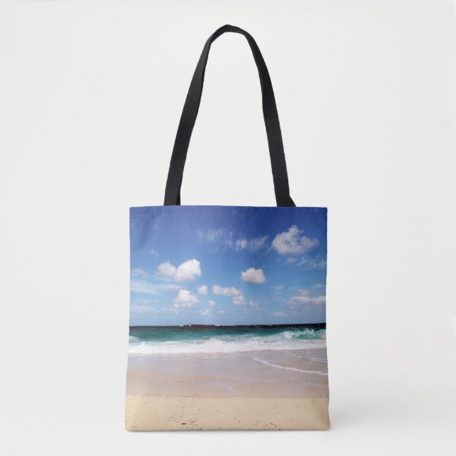 Beach Tote Bag (Front)