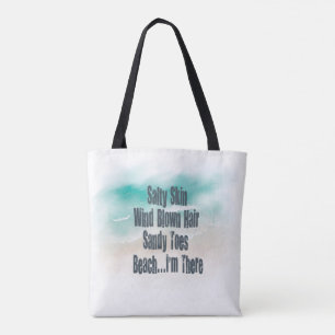 Beach tote bag