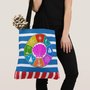 Beach Tote Bag - See Back