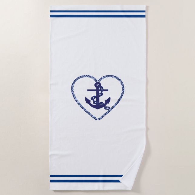 Beach Towel-Anchor Towel (Front)