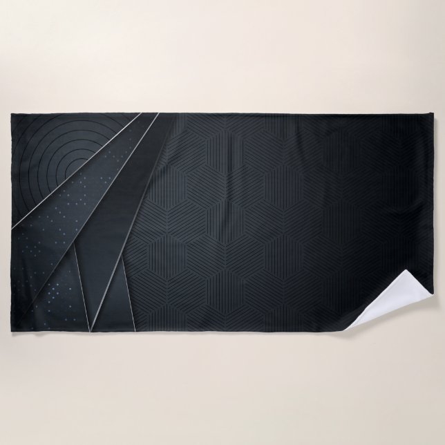 Beach towel - Black beauty (Front)