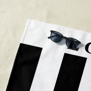 Beach towel - Black&White