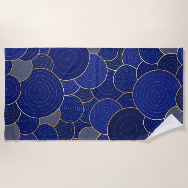 Beach towel - Blue beauty (Front)