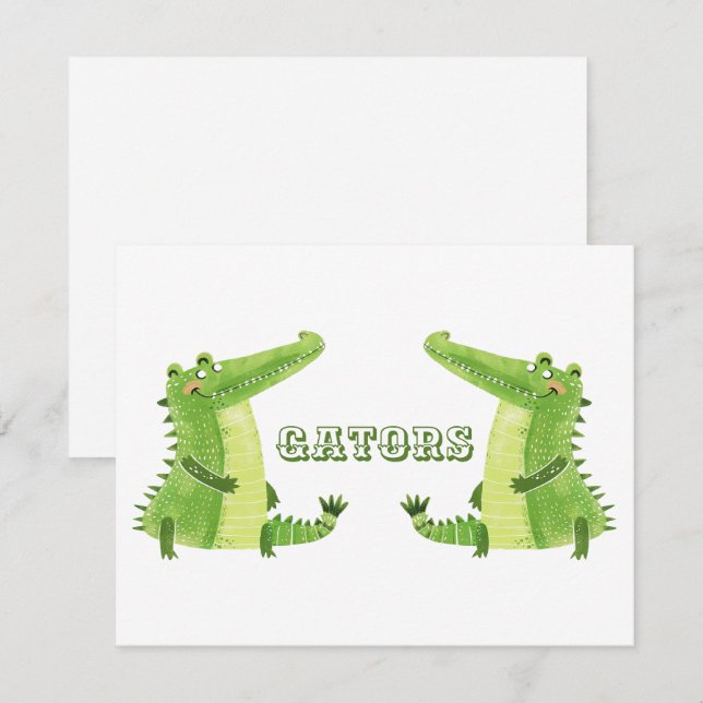 Beach Towel Card (Front/Back)