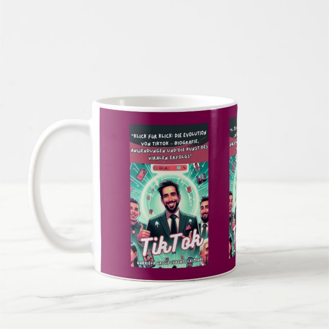 beach towel coffee mug (Left)