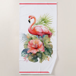 Beach Towel Flamingo