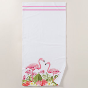 Beach Towel-Flamingo Towel
