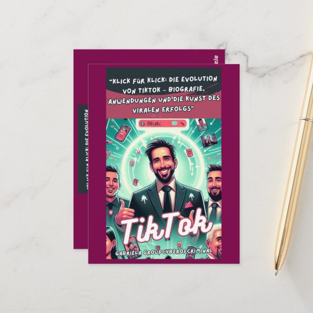 beach towel postcard (Front/Back In Situ)