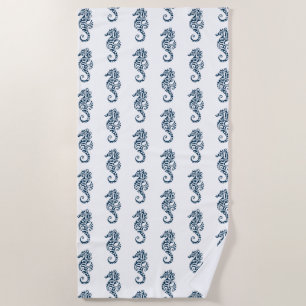 Beach Towel--Sea Horse Beach Towel