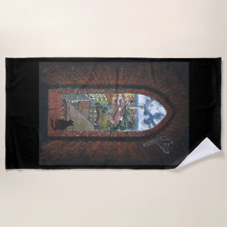 Beach Towel "Siena From the Tower"