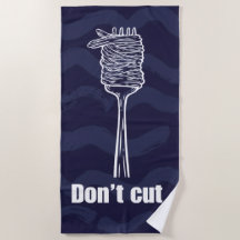 Beach Towel - Spaghetti & Dolce Vita Humor