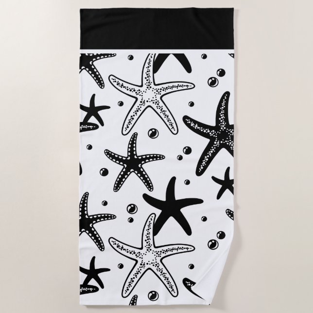 Beach Towel-Starfish Beach Towel (Front)