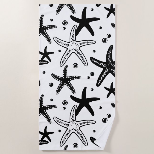 Beach Towel-Starfish Beach Towel (Front)