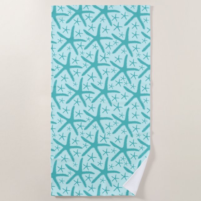 Beach Towel--Starfish Beach Towel (Front)