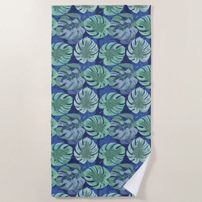 Beach Towel Tropical Palms (Front)