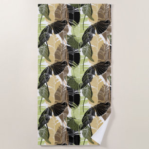 Beach Towel Tropical Palms