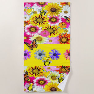 Beach towels Bumblebee