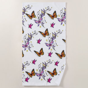 Beach towels Butterflies