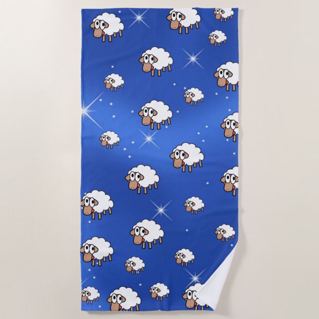 Beach towels Sheep (Front)