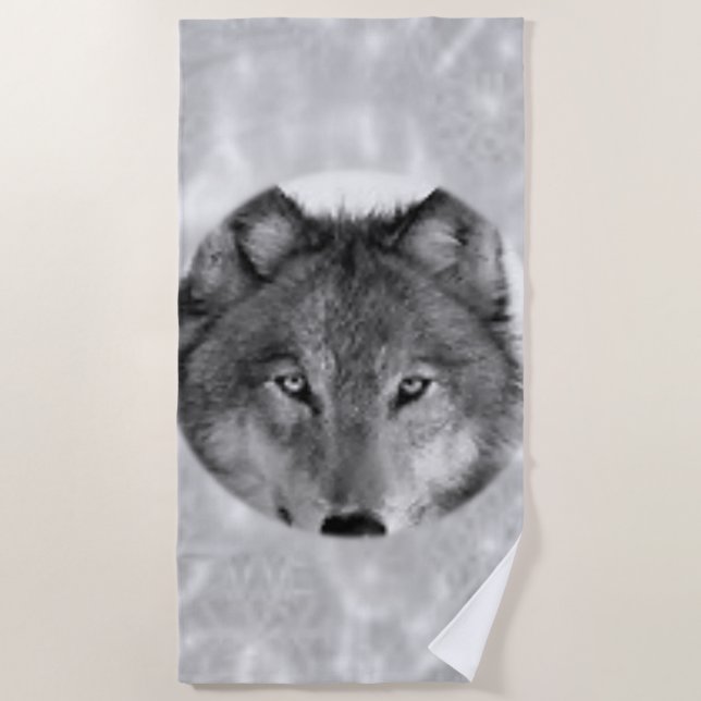 Beach towels Wolves (Front)