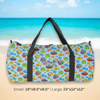 Beach Toys Icons Pattern