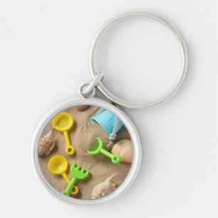 Beach Toys Key Ring