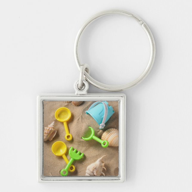 Beach Toys Key Ring (Front)