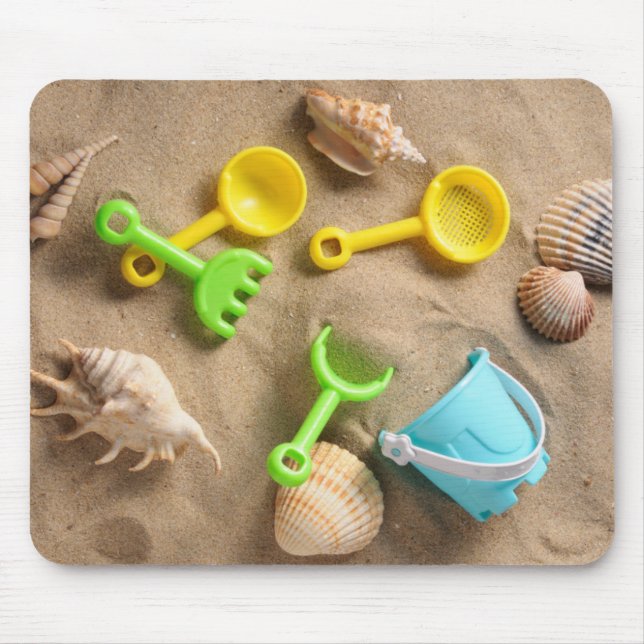 Beach Toys Mouse Mat (Front)