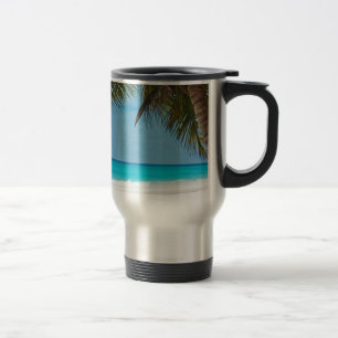 Beach travel mug