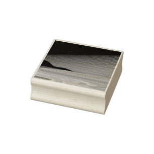 Beach travel rubber stamp