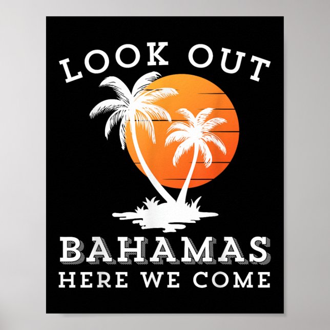 Beach Travelling Group Matching Spring Break Summe Poster (Front)