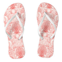 Beach treasures in coral red