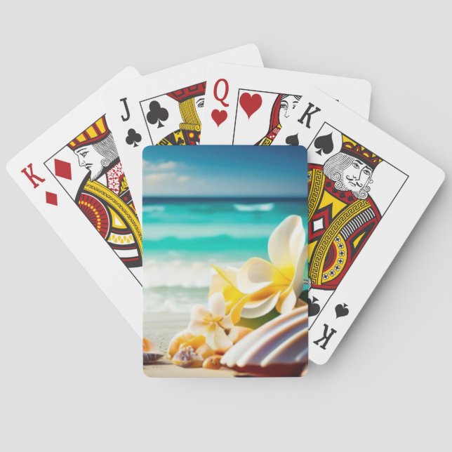 Beach Treasures Playing Cards (Back)
