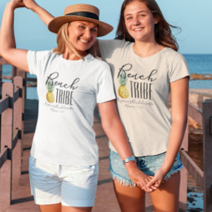Beach Tribe Girl's Trip Bachelorette Vacation  T-Shirt