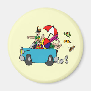 Beach Trip magnet