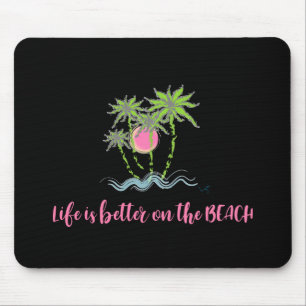 Beach Tropical Style Summer Graphic Mouse Mat