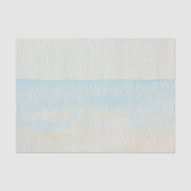 Beach Tropical Tissue Paper (Front)